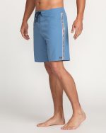 Wategos Lo Tide 19" Boardshorts - Carolina Blue - Image 7