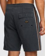 Wategos Lo Tide 19" Boardshorts - Phantom - Image 7