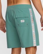 Wategos Lo Tide 19" Boardshorts - Sage Green - Image 6