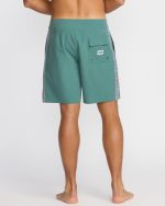 Wategos Lo Tide 19" Boardshorts - Sage Green - Image 2