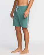 Wategos Lo Tide 19" Boardshorts - Sage Green - Image 4