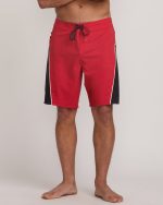 Straddie Pro Performance 20" Boardshorts - Scarlet - Image 3