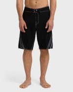 Fluid 2K Pro Performance 21" Boardshorts - Black White