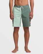 Sunshine Lo Tide 19" Boardshorts - Green Tea