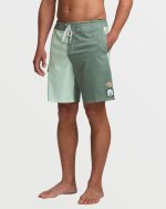 Sunshine Lo Tide 19" Boardshorts - Green Tea - Image 7
