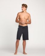 D Bah 2.0 Hi Pro Performance 19" Boardshorts - Washed Black - Image 3