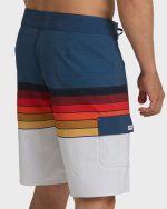 All Day Stripe Pro 20" Boardshorts - Sunset Ocean Multi - Sunset Ocean - Image 6