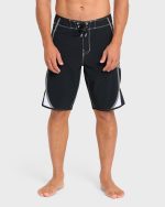 Dbah Bio Wave Pro 21" Boardshorts - Black/White - Black/White