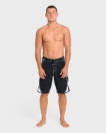 Dbah Bio Wave Pro 21" Boardshorts - Black/White - Black/White - Image 4