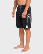 Dbah Bio Wave Pro 21" Boardshorts - Black/White - Black/White - Image 3