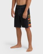 Dbah Hi 2.0 Pro 19" Boardshorts - Black - Black - Image 3