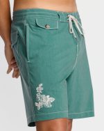 Austin Garage Lo Tides 19" Boardshorts - Teal - Image 11