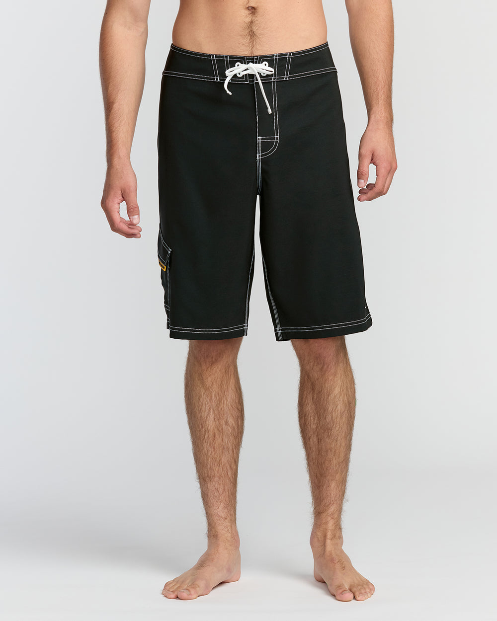 24A083576_BLK_OM-F.jpg Bracket Pro 21" Boardshorts - Black - Image 1