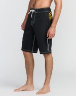 Bracket Pro 21" Boardshorts - Black - Image 4