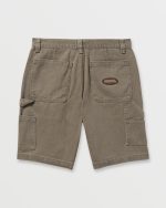 Bad Dog 21" Workwear Shorts - Brown - Image 4