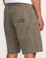 Bad Dog 21" Workwear Shorts - Brown - Image 7