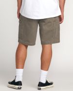Bad Dog 21" Workwear Shorts - Brown - Image 2