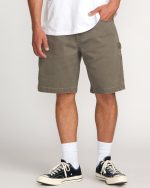 Bad Dog 21" Workwear Shorts - Brown