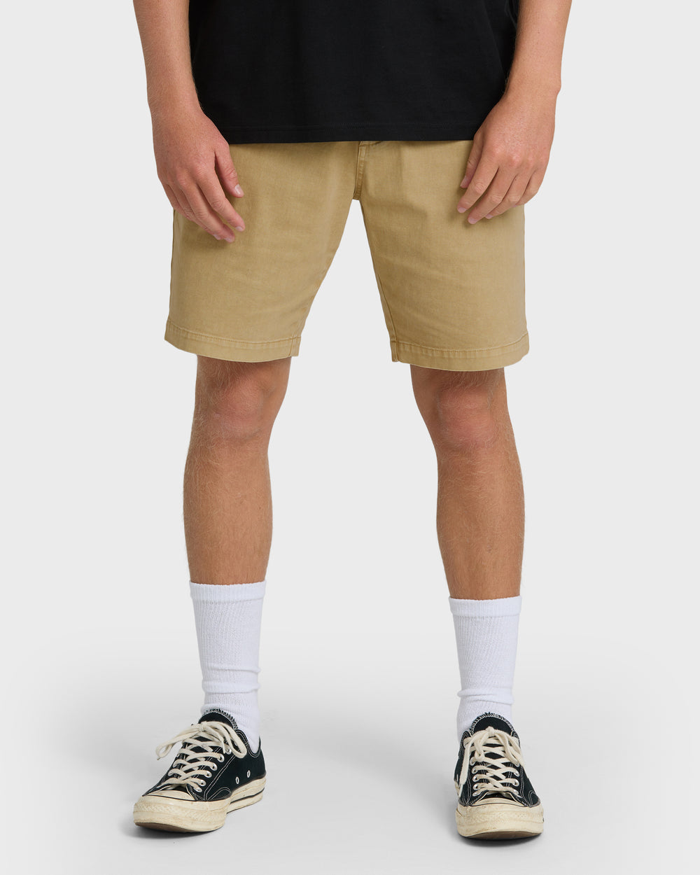 24A091600_DTK_OM-F.jpg 73 Wave Washed Chino Shorts - Desert Khaki - Image 1