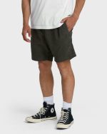 Larry Layback 19" Cord Shorts - Dark Gray - Image 4