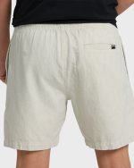 Sano Linen Elastic Shorts - Chino Heather - Image 5