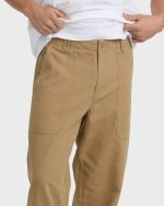 Stamped Garage Patch Pants - Gravel - Image 4