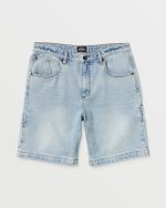 Bad Dog 21" Shorts - Bleached Aqua - Image 7