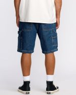 Bad Dog Workwear Shorts - Ocean Wash - Image 3
