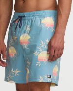 Good Times Layback 16" Trunks - Washed Blue - Image 8