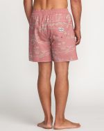 Lineup Laybacks 16" Trunks - Dusty Rose - Image 2