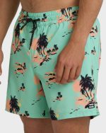 Lineup Layback 16" Trunks - Lime Green - Image 5