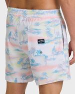 Lineup Layback 16" Trunks - Off White - Image 6