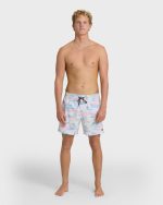 Lineup Layback 16" Trunks - Off White - Image 4