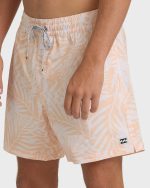 Lineup Layback 16" Trunks - Peach - Image 5
