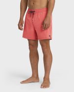 Lineup Solid Layback 16" Trunks - Bright Pink - Image 3