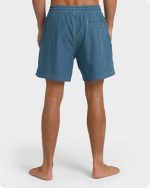 Lineup Solid Layback 16" Trunks - Real Teal - Image 2