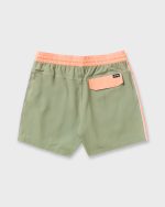 Dbah Panel Laybacks Swim Trunk - Green Ash - Image 9