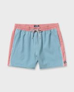 Dbah Panel Laybacks Swim Trunk - Washed Blue - Image 8