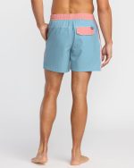 Dbah Panel Laybacks Swim Trunk - Washed Blue - Image 2