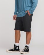 Crossfire Submersible 21" Hybrid Shorts - Black - Image 3