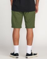 Crossfire Submersible 21" Hybrid Shorts - Olive - Image 2