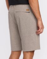 Crossfire Submersible 21" Hybrid Shorts - Tobacco - Image 5