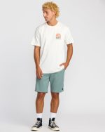 Surftrek Journey 20" Hybrid Shorts - Sea Blue - Image 4