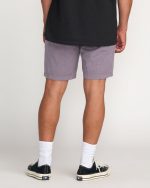 Crossfire Wave Wash Submersible 18" Hybrid Shorts - Light Purple - Image 2