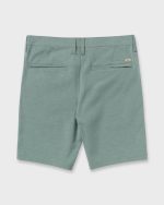 Crossfire Submersible 19" Hybrid Shorts - Green Ash - Image 7