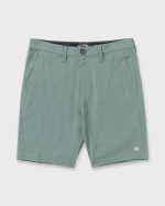 Crossfire Submersible 19" Hybrid Shorts - Green Ash - Image 6