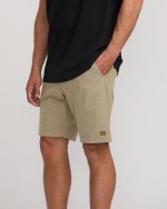 Crossfire Submersible 19" Hybrid Shorts - Khaki - Image 6