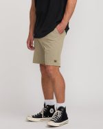 Crossfire Submersible 19" Hybrid Shorts - Khaki - Image 4