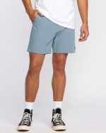 Crossfire Submersible 17" Hybrid Shorts - Slate Blue