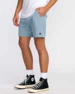 Crossfire Submersible 17" Hybrid Shorts - Slate Blue - Image 3